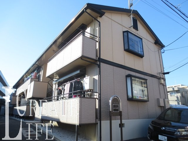 ユーハイツの外観|南向き・日当たり良好です♪