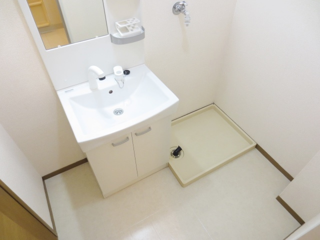 ユーハイツの洗面所