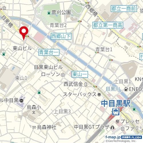ＧＲＡＮＳＩＴＥ　ＮＡＫＡＭＥＧＵＲＯの地図