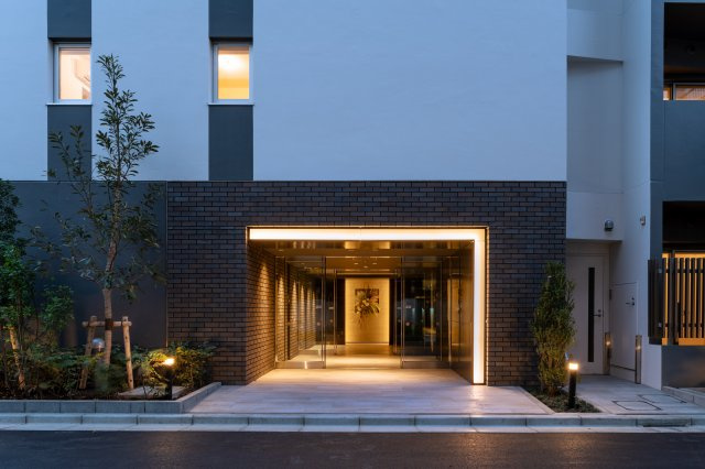 プラウドフラット清澄白河Ⅱのエントランス