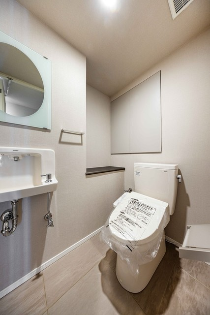 リバーポイントタワーのトイレ|※写真は同タイプ住戸です。