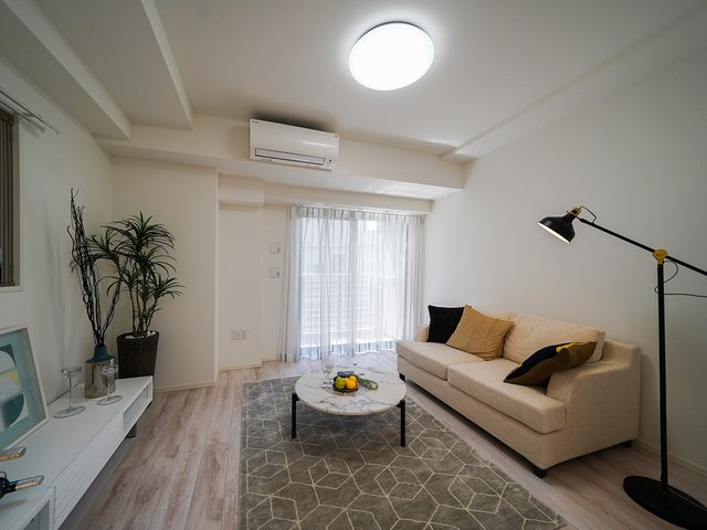 プライマル上野・稲荷町の居間・リビング|※写真は同タイプ住戸です。