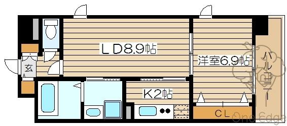 プリマクラッセの間取り