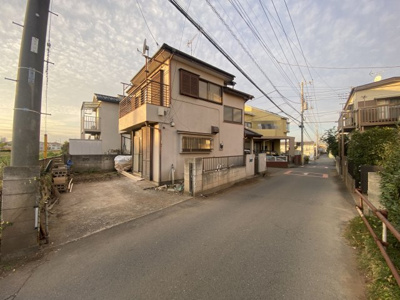 【前面道路含む現地写真】 | 所沢市下安松中古戸建