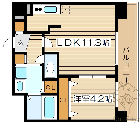 プリマクラッセの間取り
