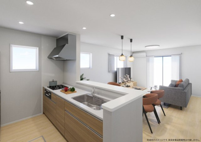 【キッチン】 | 越谷市新川町1丁目新築戸建て