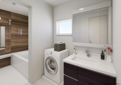 【独立洗面台】 | 越谷市新川町1丁目新築戸建て