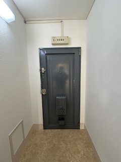 成晃マンションの玄関|シンプルで使いやすい玄関です
