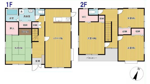 【間取り】 | 太田市緑町中古住宅