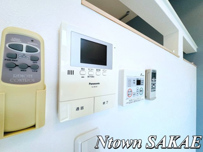 【セキュリティ】 | SANCTUARY | モニター付きインターフォンです。