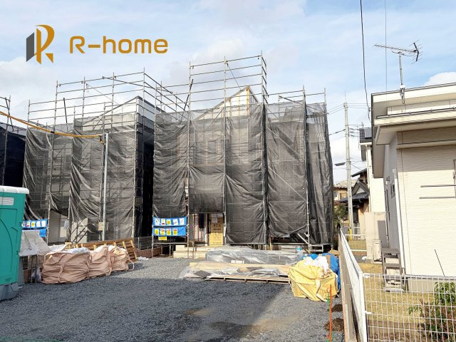 那珂市菅谷16期　新築戸建て　4号棟の外観|ご予約を頂ければ、『平日』はもちろん『早朝』や『夜間』もご見学可能です♪お気軽にお申し付けください♪