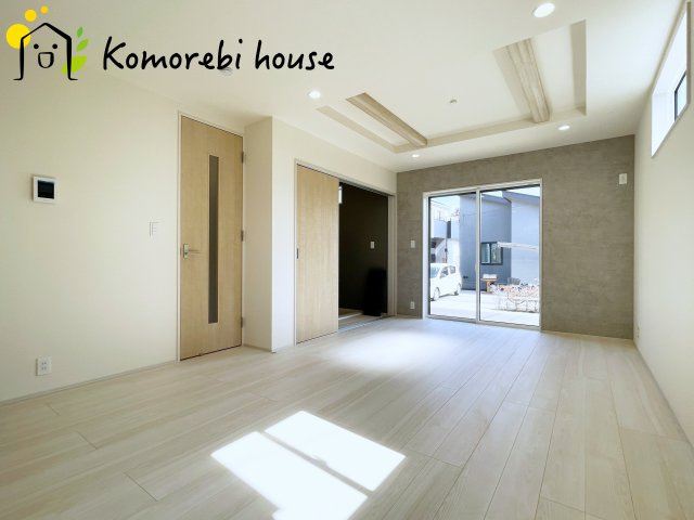 上尾市瓦葺　2期　新築一戸建て　ブルーミングガーデン　04の前面道路含む現地写真|撮影：'25/12/05