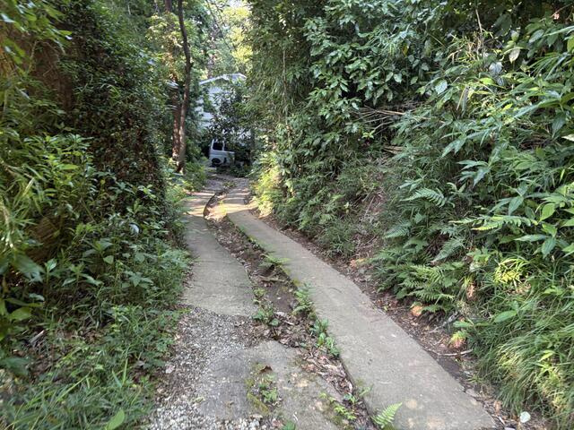 真鶴町　岩の周辺|物件までの道路