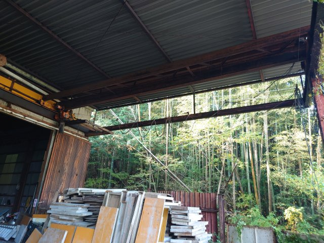 【間取り】 | 久礼野倉庫 | クレーン設備です。