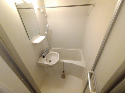 【浴室】 | レオパレスコンフォートⅡ | シングルレバー設置