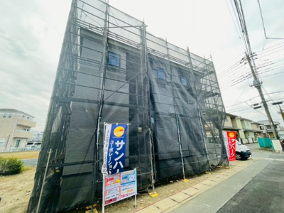 【前面道路含む現地写真】 | 八潮市木曽根新築戸建て