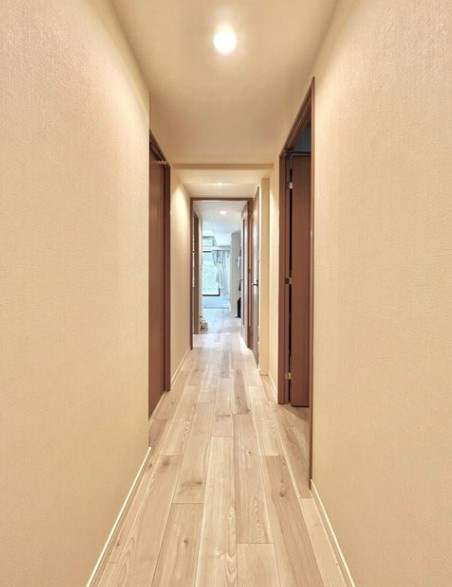 【中古マンション】オーベル川越・南大塚の内装|玄関から廊下