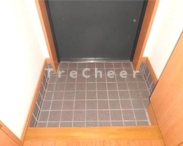 ラメール駒込の玄関