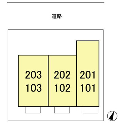 【区画図】 | セジュール桂