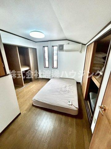 西成区岸里一戸建の寝室