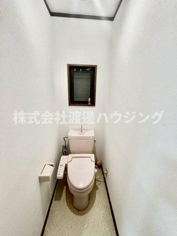 西成区岸里一戸建のトイレ