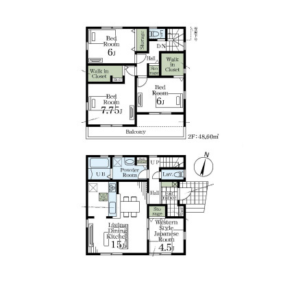 蓮田市東　新築一戸建て　リーブルガーデン　01