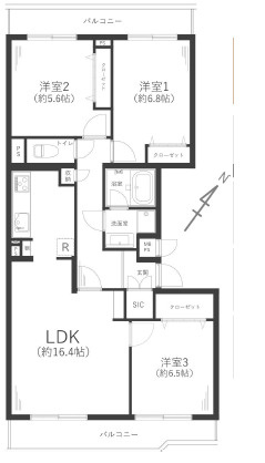 緑の街四号棟の画像