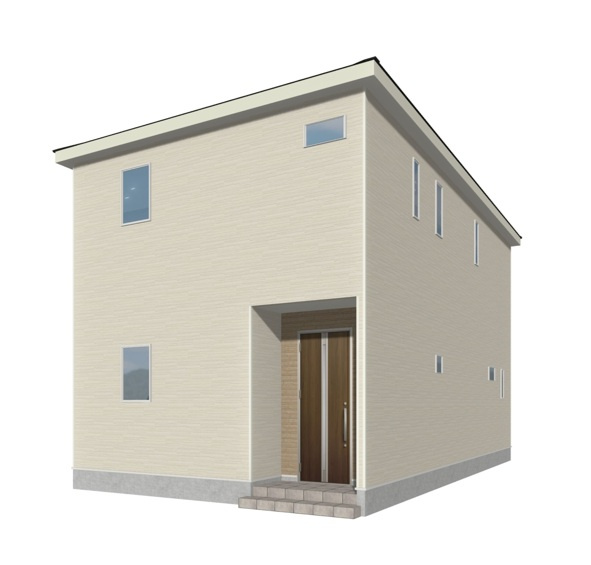 Cradlegarden　 高萩市高浜町　第2　1の完成予想図|北東側。