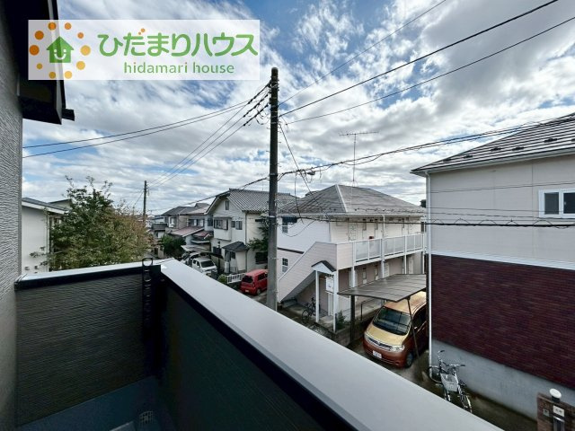 【バルコニー】 | 我孫子市青山台2丁目第1期　新築戸建　2号棟 | 広々としたバルコニー。お洗濯物もぜーんぶ干せちゃいます！！