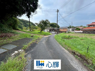 【前面道路含む現地写真】 | 山陽小野田市埴生 土地／家屋付き（計6筆／約2031坪）