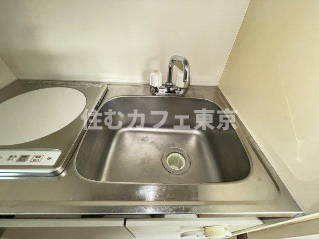 レジデンスATT立川のキッチン|コンパクトなシンクです
