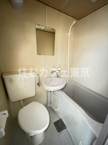 レジデンスATT立川の浴室|３点ユニットバスです