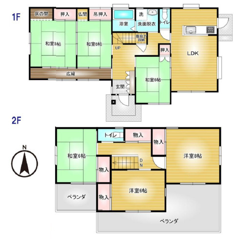 【間取り】 | 安中市郷原
