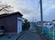 盛岡市上堂4丁目2-20の前面道路含む現地写真