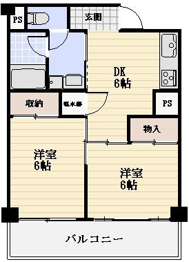 【間取り】 | サニーハイツせんげん台