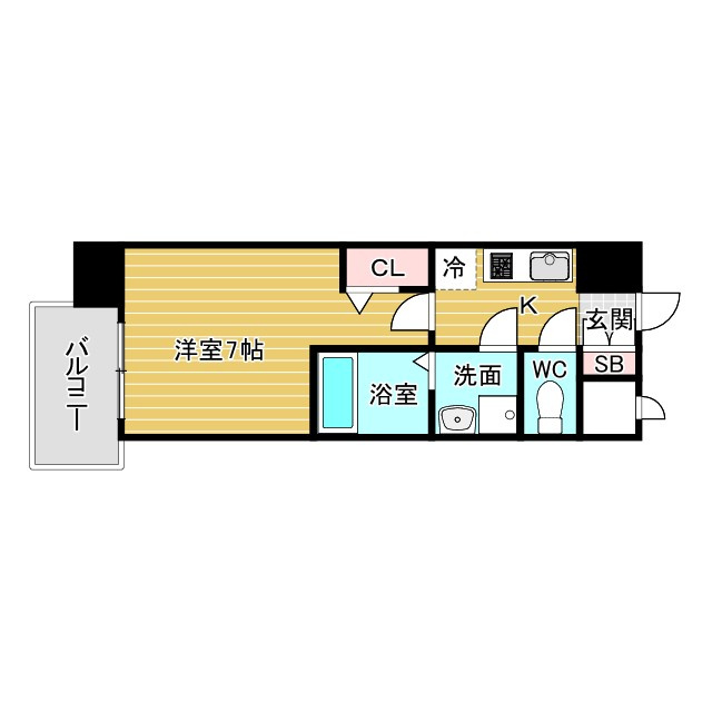 Attirant西三国の間取り