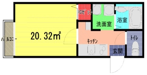 アクロ七里の間取り
