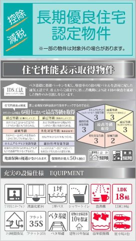 【横浜市旭区万騎が原117全2棟新築戸建て】★仲介手数料無料★（万騎が原小学校・万騎が原中学校）の構造・工法・仕様