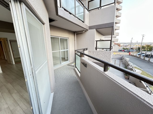ネクステージ西神中央Ｂ棟のバルコニー