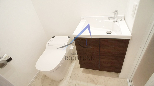 アルビオン東蒲田の洗面所|独立洗面台です。