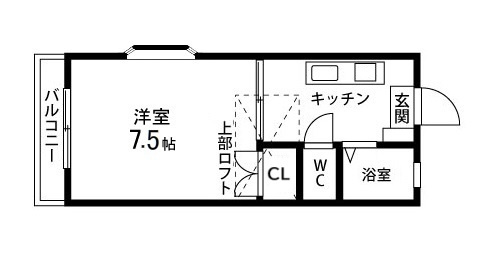 パールハイツの間取り
