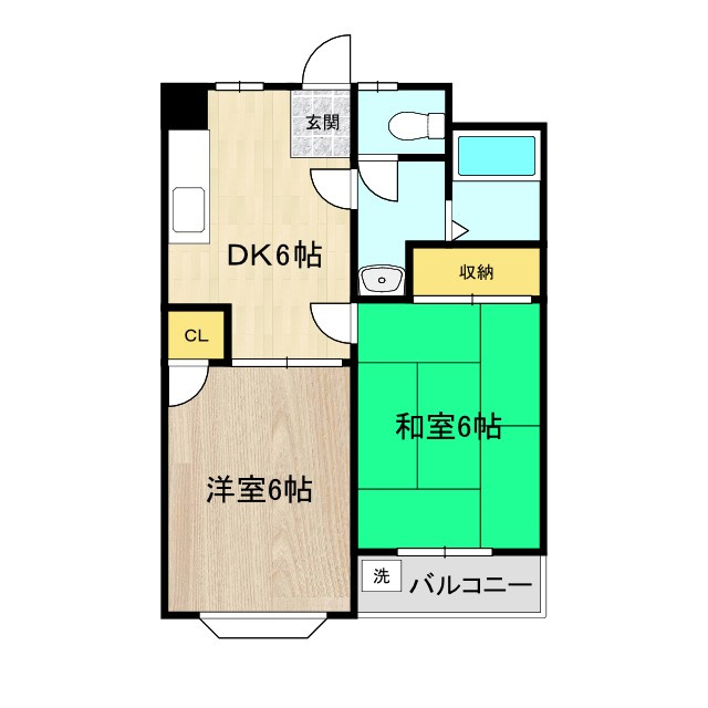 メゾンドールの間取り