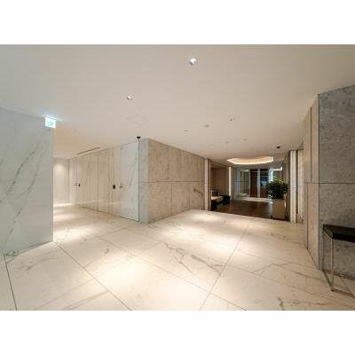 港区六本木５丁目の賃貸マンションのロビー|エントランス 