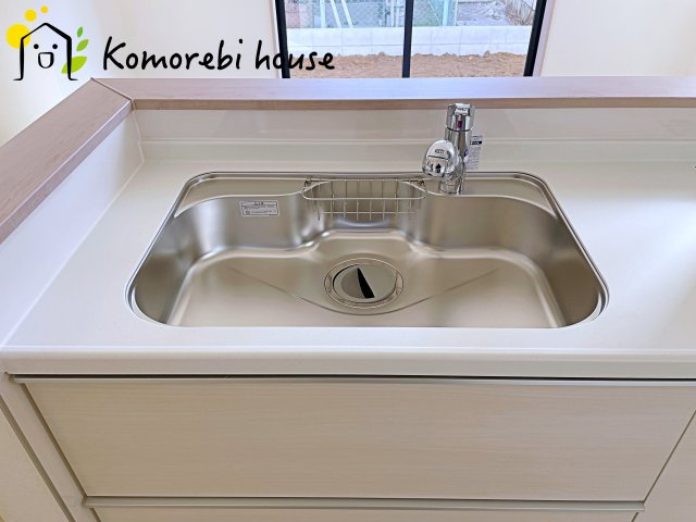 蓮田市椿山　第1期　新築一戸建て　ハートフルタウン　Aのキッチン|26.1.19撮影済み