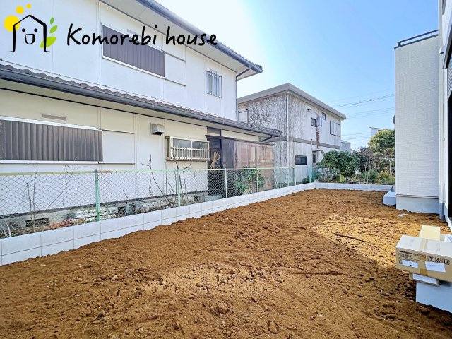 蓮田市椿山　第1期　新築一戸建て　ハートフルタウン　Aの庭|26.1.19撮影済み