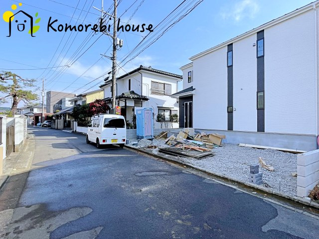 蓮田市椿山　第1期　新築一戸建て　ハートフルタウン　Aの前面道路含む現地写真|26.1.19撮影済み