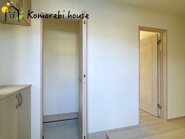 蓮田市椿山　第1期　新築一戸建て　ハートフルタウン　Aの玄関|26.1.19撮影済み