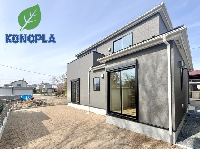 【新築戸建】玉村五料24-1期の外観|■外観（1号棟）｜今から見たい！大歓迎です♪お気軽にお問い合わせください♪オウチ探しは木ノ葉プランニング♪