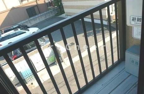 メゾンラプーペのバルコニー