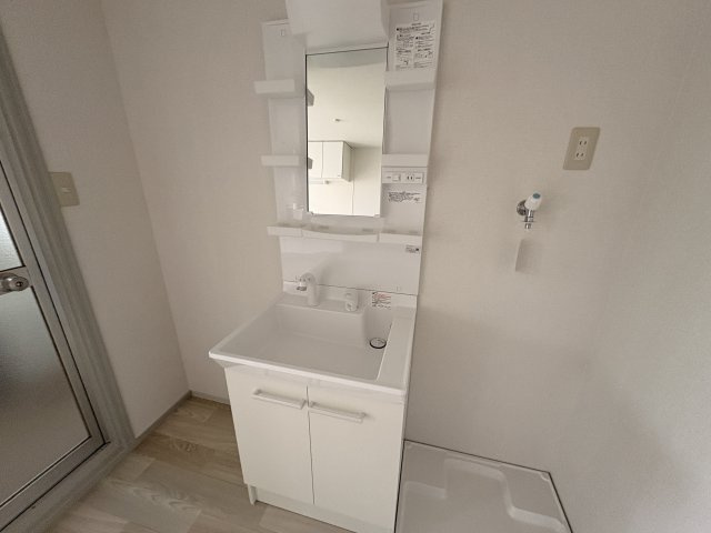 西有紀マンションの洗面所
